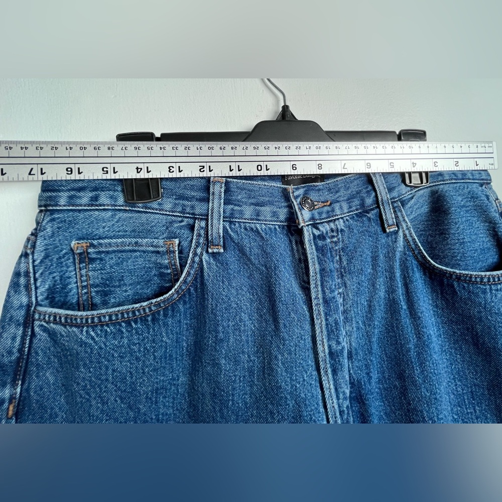 Favorite NWT Daughter The Jordie Super High Rise Wide Leg Jean in Madrid Size 33 - Picture 12 of 15